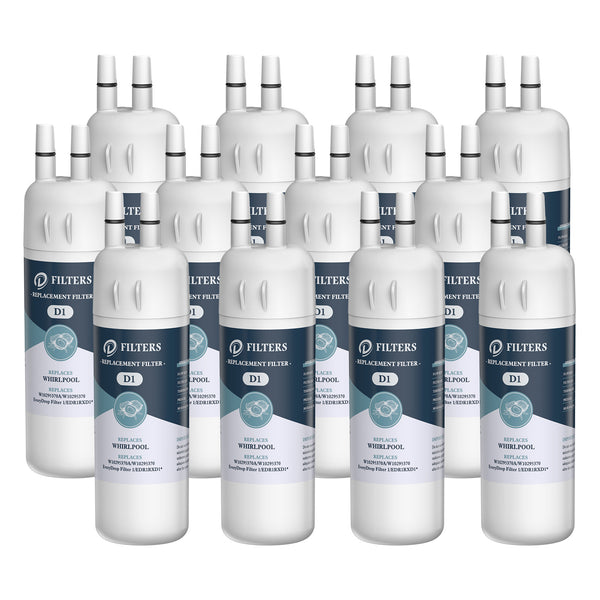 EDR1RXD1 W10295370A 9081 Refrigerator Water Filter by DFilters 12pk